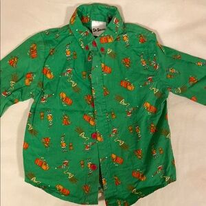Dr. Seuss Green Kids Shirt
